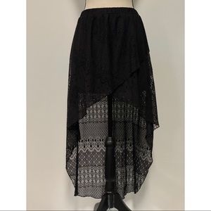 NWOT Joe Benbasset Hi-Low Skirt Size M